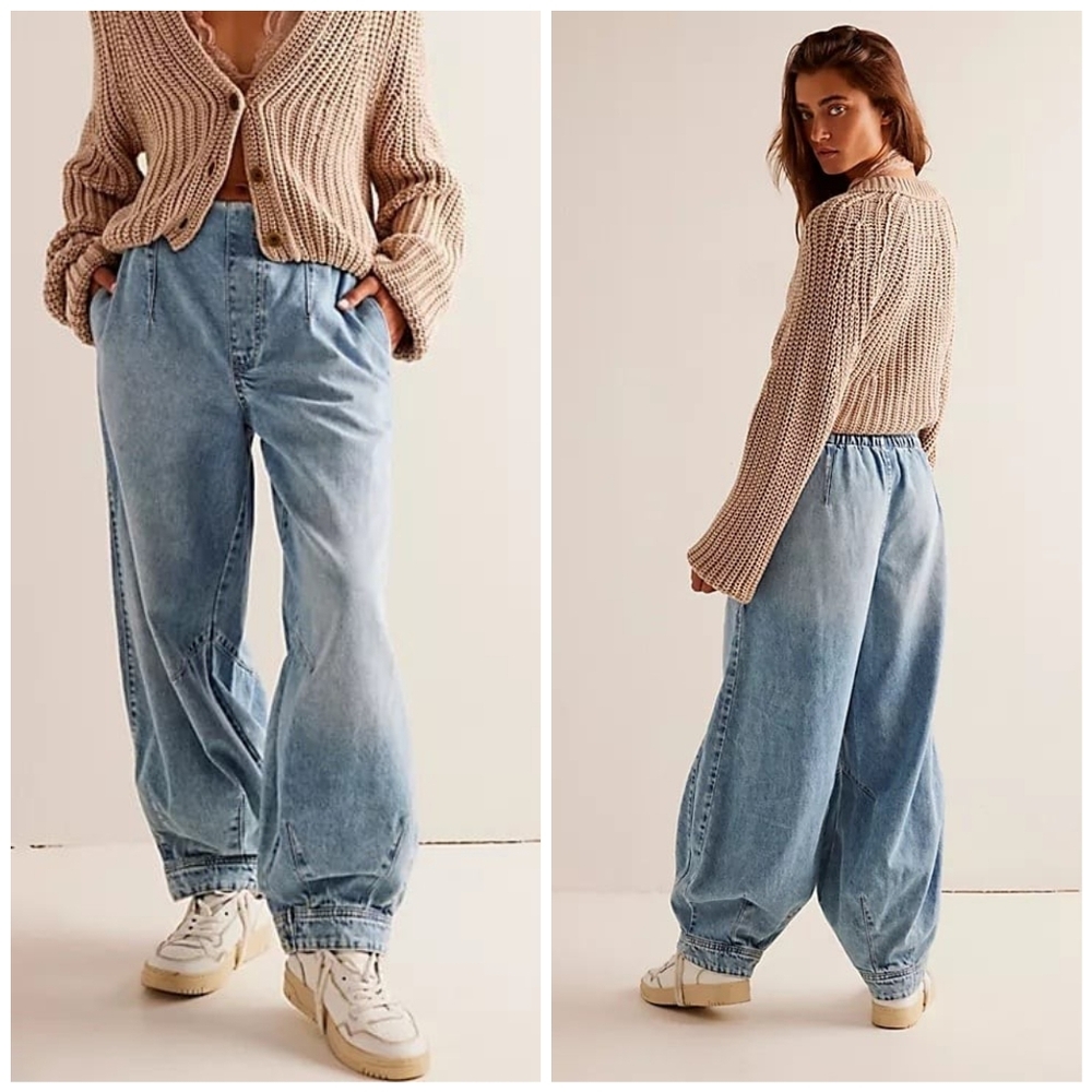 NWOT Free people / We The Free Oslo Pull-On Jeans